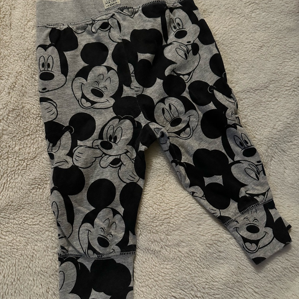 GAP Gray Kids Joggers with Character Design